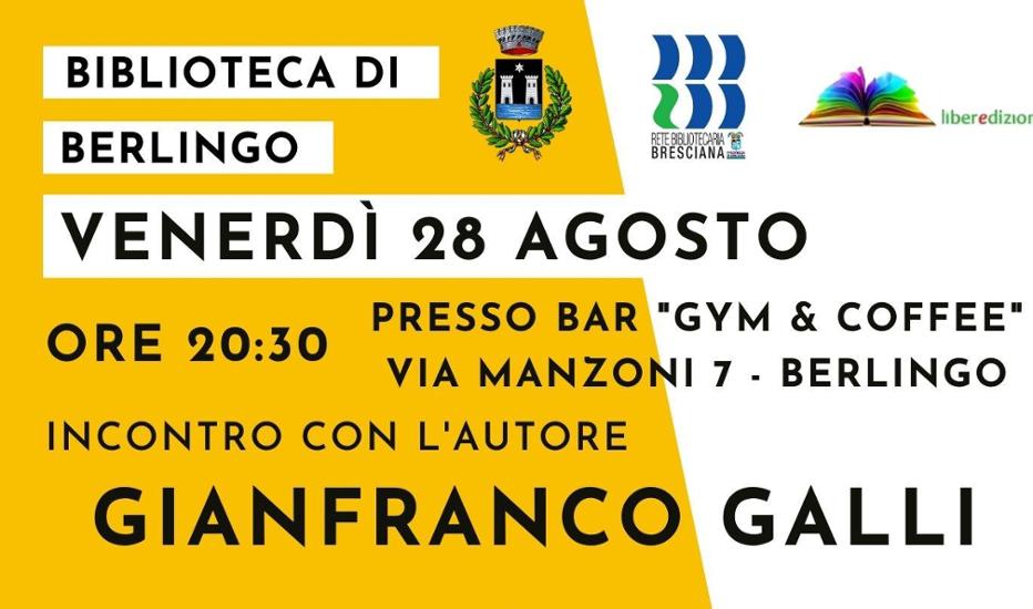 Incontro con Gianfranco Galli