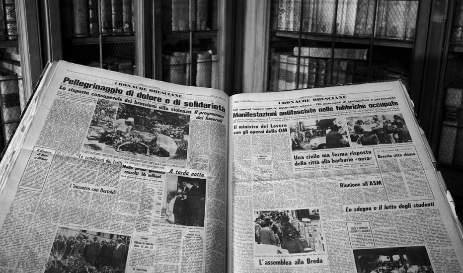 Cronaca '74: quando i giornali e le immagini raccontano una strage